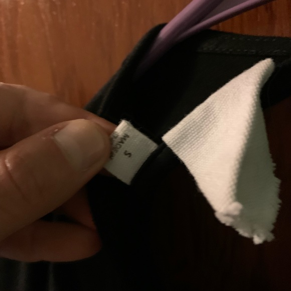 White Crow Black Dress - Picture 3 of 4